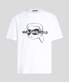 KARL IKON GRAPHIC T-SHIRT