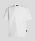 KARL MONOGRAM CHECKED T-SHIRT