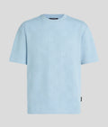 KARL MONOGRAM CHECKED T-SHIRT