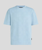 KARL MONOGRAM CHECKED T-SHIRT