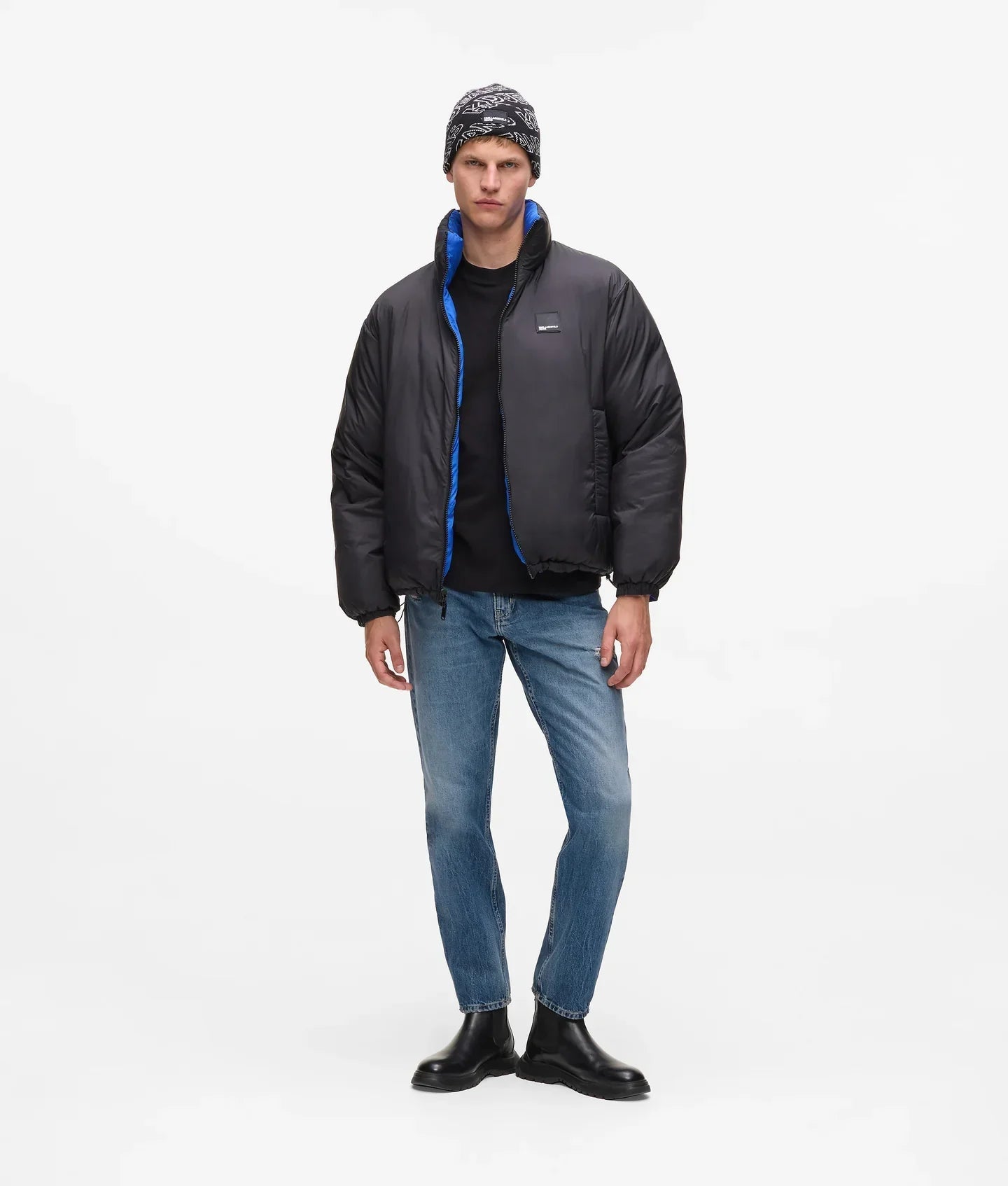 KARL REVERSIBLE PUFFER JACKET