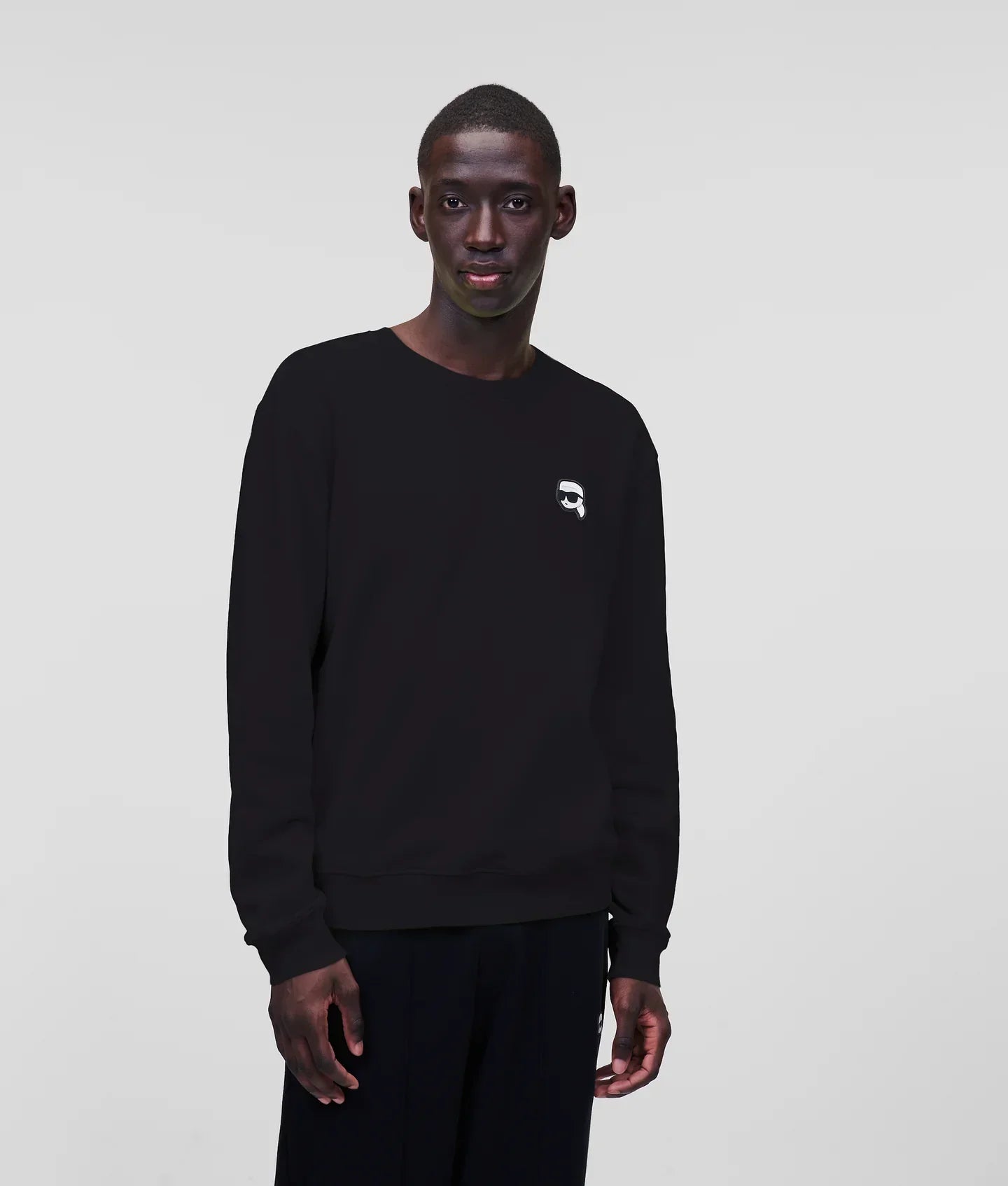 KARL IKON PATCH SWEATSHIRT