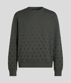 KARL IKON ALL-OVER-PRINT SWEATSHIRT