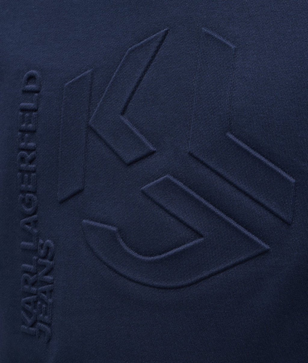 KARL EMBOSSED MONOGRAM SWEATSHIRT