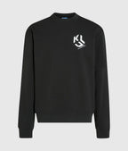 KARL MONOGRAM PATCH SWEATSHIRT