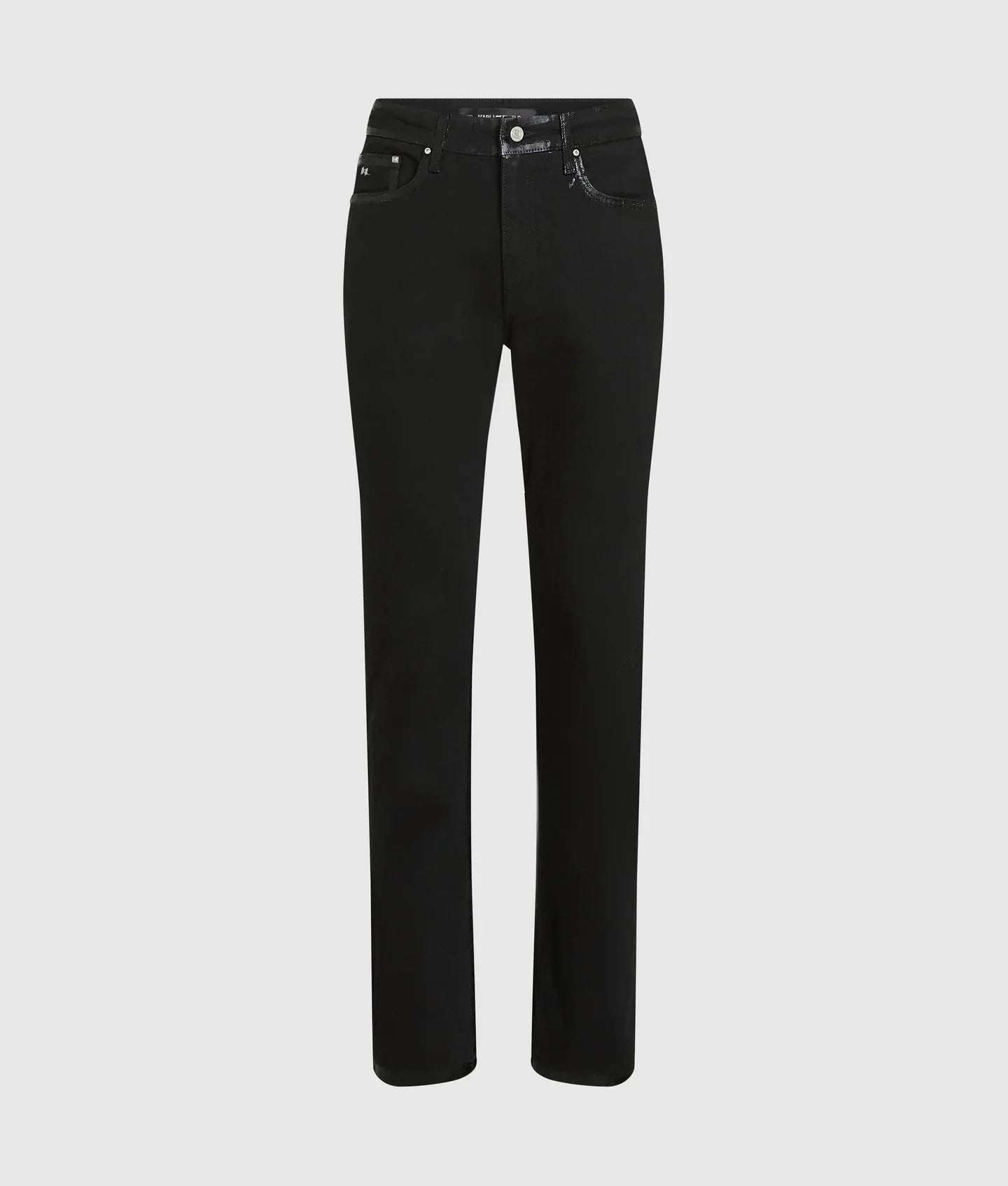 KARL METALLIC DETAIL SLIM JEANS