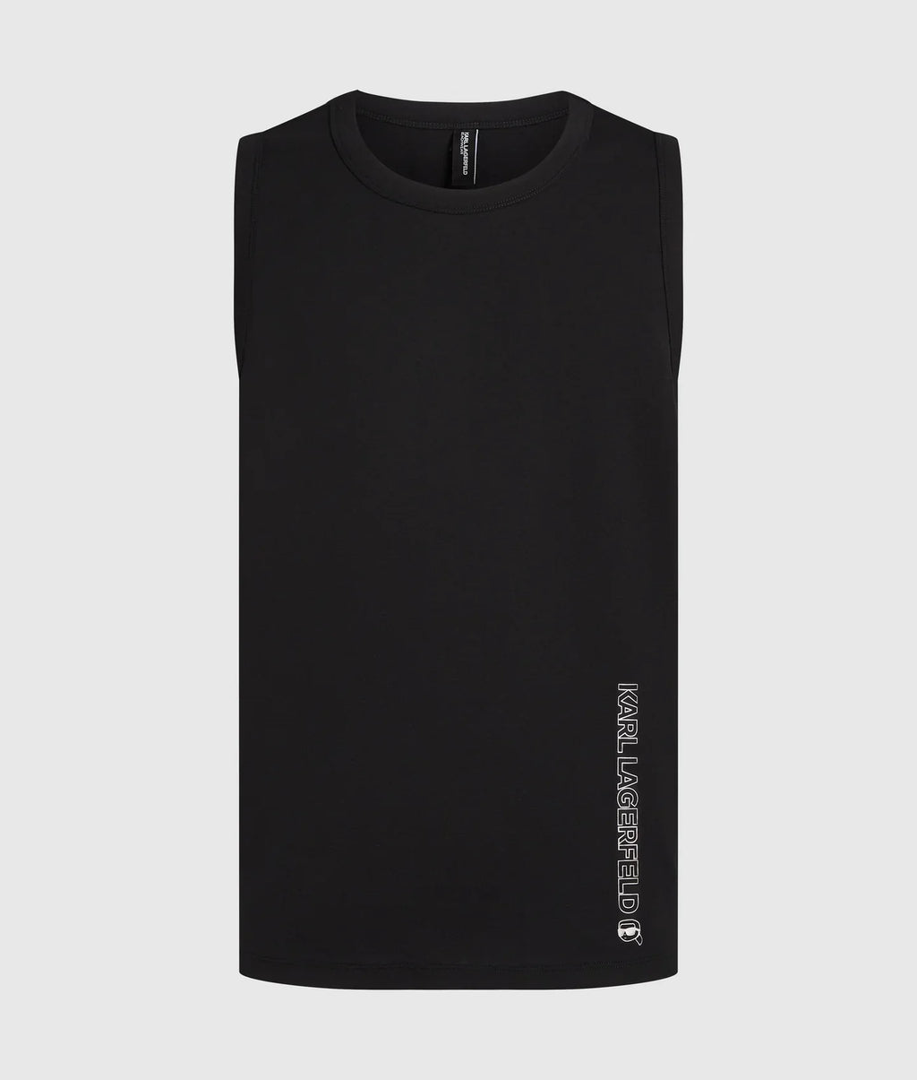 KARL IKON METALLIC BEACH TANK TOP