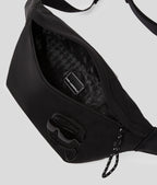 KARL IKON K NYLON BELT BAG