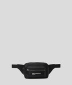 KARL FAUX-LEATHER BELT BAG