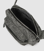 KARL WASHED DENIM BELT BAG