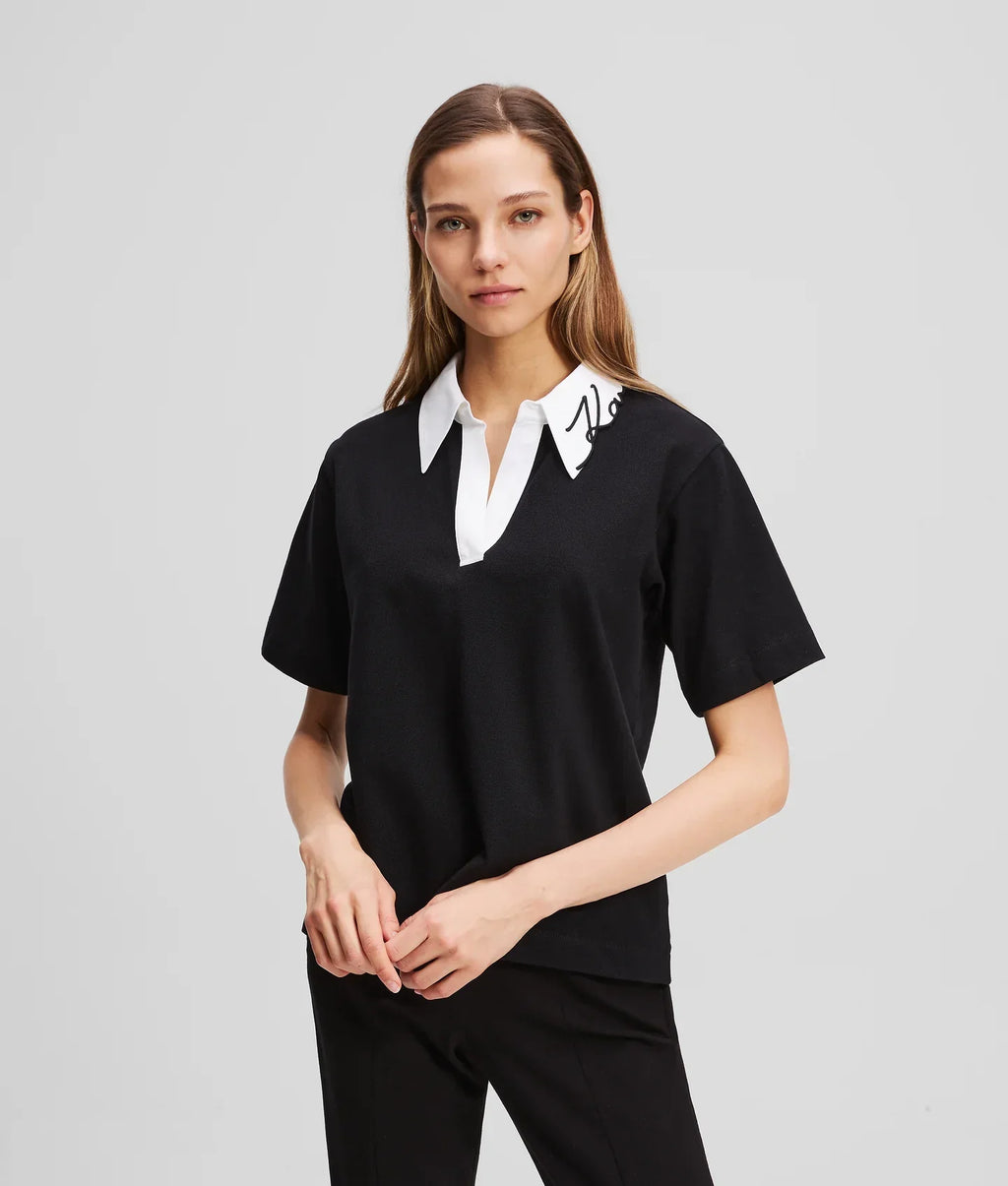 KARL SIGNATURE POLO SHIRT