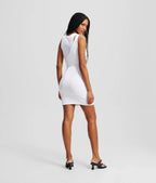 KARL RIBBED TANK DRESS