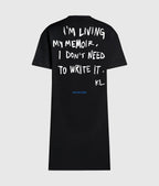 KARL QUOTE T-SHIRT DRESS