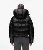 KARL SHINY BOXY PUFFER JACKET