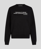 KARL QUOTE SWEATSHIRT