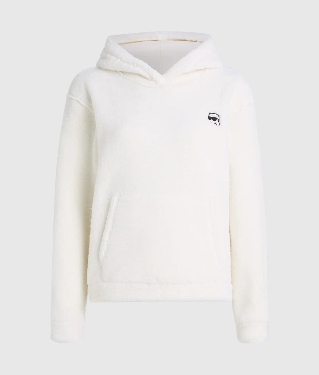 KARL IKON TEDDY HOODIE