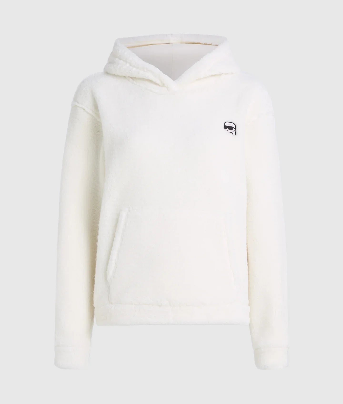 KARL IKON TEDDY HOODIE