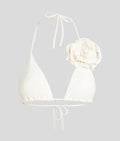 KARL FLOWER TRIANGLE BIKINI TOP