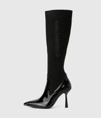 KARL PANDARA TALL STUDDED BOOTS