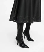 KARL PANDARA TALL STUDDED BOOTS