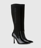 KARL PANDARA TALL STUDDED BOOTS