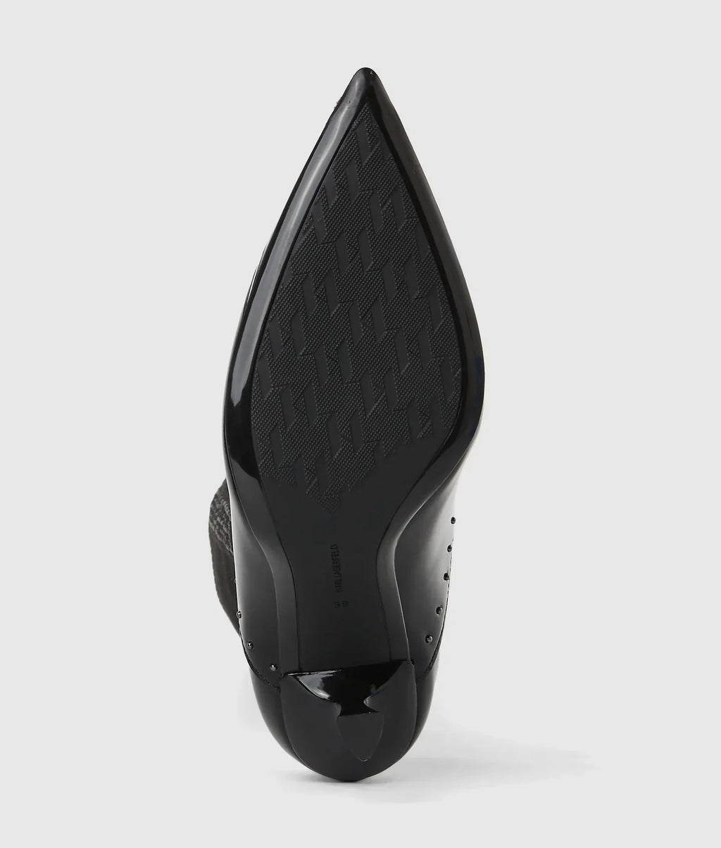 KARL PANDARA TALL STUDDED BOOTS